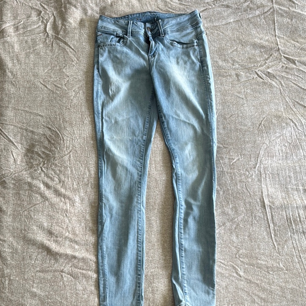 G-Star Mid-Skinny Lynn Light Blue Women's Jeans Sz 28x32